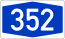 Bundesautobahn 352 numéro.svg