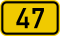 Bundesstraße 47 number.svg