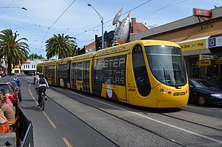 Acland Street Road in Melbourne, Australia