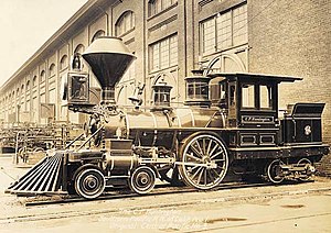 C. P. Huntington - Wikipedia engine valve train diagram 