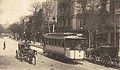 Tramway électrique sur le boulevard Saint-Pierre