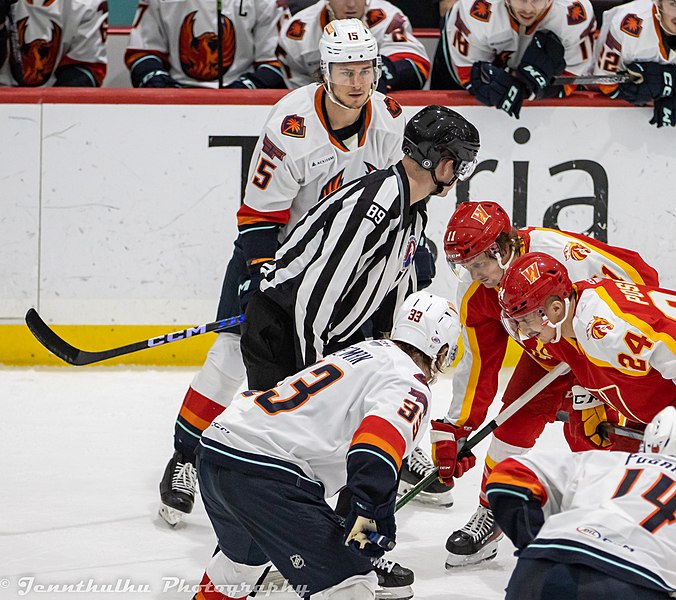 File:Calgary Wranglers vs. Coachella Valley Firebirds - October 29, 2022 - hayden 10 29-7 (52484668541).jpg