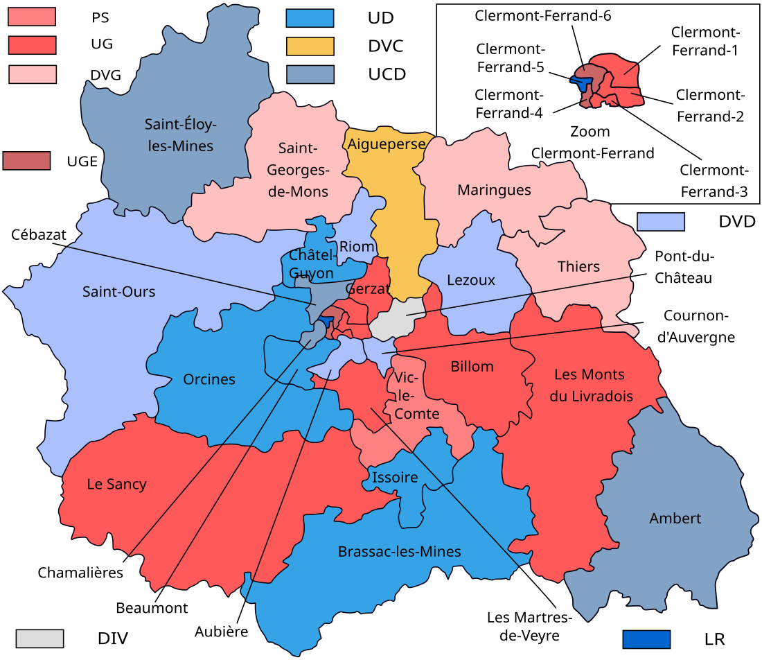 Élections départementales de 2021 dans le Puy-de-Dôme