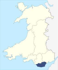 Cardiff and Vale location map.svg