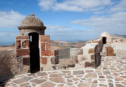 Castillo de Santa Bárbara y San Hermenegildo Teguise Lanzarote