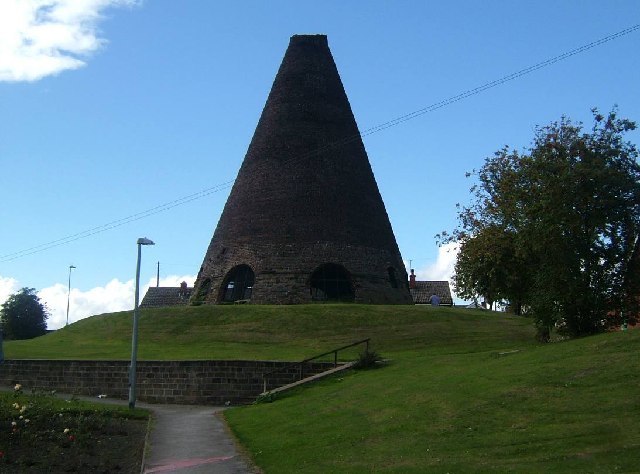 The glass cone at Catcliffe