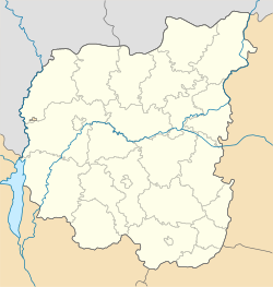 Lisove is located in Chernihiv Oblast