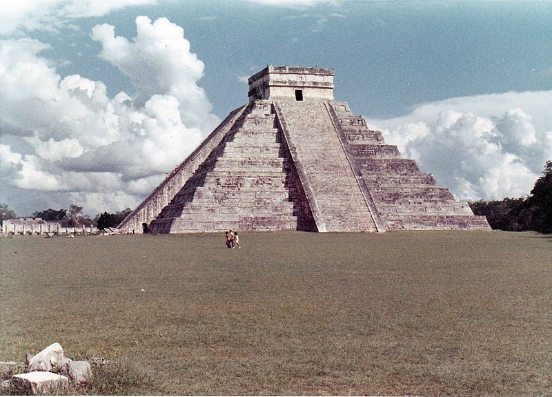 File:Chichen Itza - Great Pyramid - June 1969.jpg