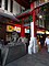 Tor zum Chinatown in Sydney, Hay Street / Dixon Street, mit Löwenstatuen an (beiden) seitlichen Säulen