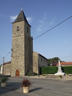 Church, Tarsac, Gers, France.JPG