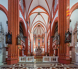 The interior of the Church of Saint Marie, Palanga