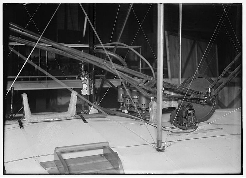 File:Close-up reconstr 1903 Wright aircraft (1928).jpg