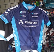Equipación de Club Ciclista Padronés Aluminios Cortizo.