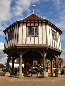 Wymondham Market Cross in September 2017