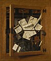 Trompe-l'œil de un gabinete abierto (1666-1678), colección privada