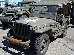 La jeep di Willy coperta Wings Over Wine Country 2007.JPG