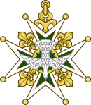 Cross of the Order of the Holy Spirit (heraldry).svg