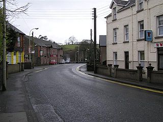 <span class="mw-page-title-main">Cullybackey</span> Village in County Antrim, Northern Ireland