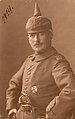 Curt von Kronhelm (1859-1937), prøyssisk generalmajor iført pigghjelm med trekk 1914