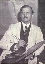 David Wallin, 1932 gold medalist in painting David Wallin 1935.jpg