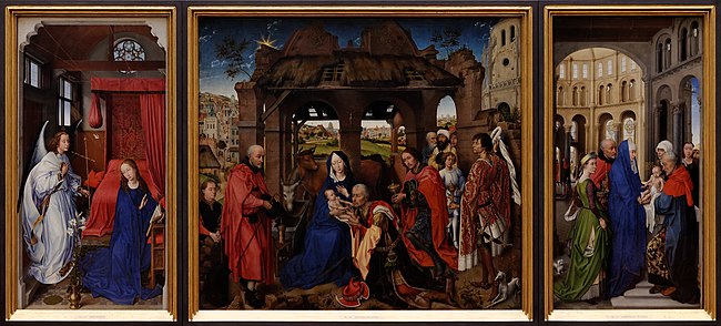 It Trije Keningen-alter fan Rogier fan der Weyden