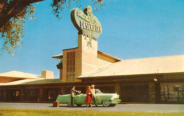 The hotel in 1956
