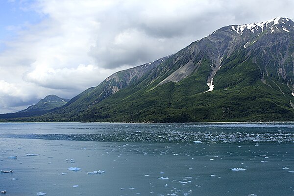 Disenchanment Bay. Alexander and her team arrived here before embarking along the Kenai Peninsula.