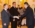 Dmitry Medvedev with Zautbek Turisbekov.jpg