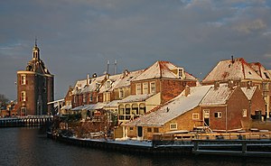 8. De Dromedaris met bocht in de rivier in Enkhuizen. Fotograaf: Suyari.