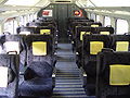 Interior de un coche de la Clase Verde