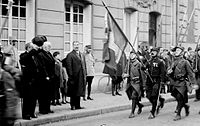 Министър-председателя Венизелос в Париж по време на войната (1917)