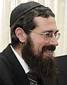 Rabbin Eliézer Yehouda Finkel (II), rosh yeshiva depuis 2011, photo de 2012