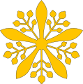 満洲国の国章（蘭花紋）