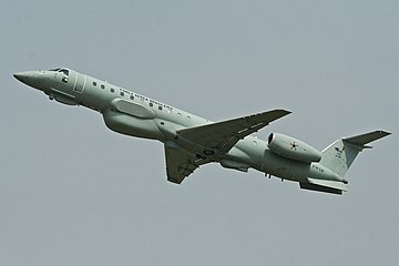 Вариант Embraer R-99B Força Aérea Brasileira с радаром с синтезированной апертурой сбоку