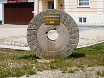 Monument to the 2010 village renewal