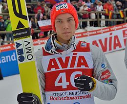 FIS Ski Weltcup Titisee-Neustadt 2016 - Johann Andre Forfang3.jpg