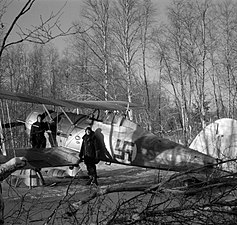 Gloster Gladiator märkt "Kalle" vid F 19.