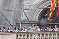 Falleras en el balcón del Ayuntamiento de Valencia. Fallas de 2023 03