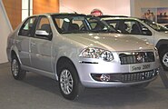 Facelift-mallin (2008) Fiat Siena.