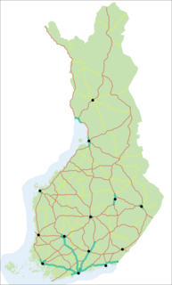 Roads in Finland