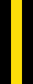 Flag black yellow black 2x5.svg
