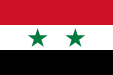 Flag of the Syrian Arab Republic (Syria)