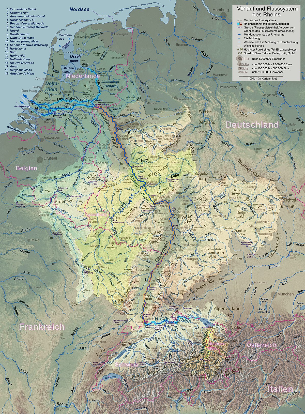 Flusssystem des Rheins – Wikipedia