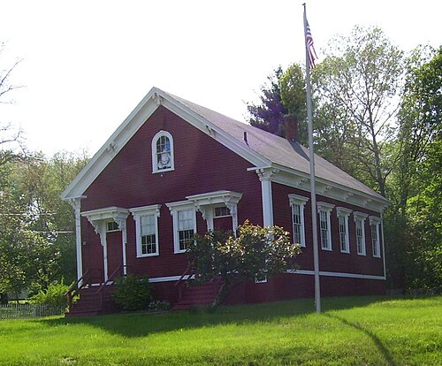 Forestdale school house from the nineteenth century