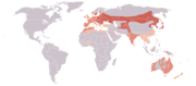 Aire de répartition de la Foulque macroule