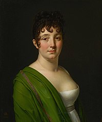 Madame Bocquet au châle vert