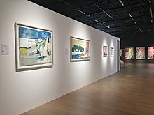 Artworks by Jeremy Gardiner at the Chengdu Tianfu Art Museum during the 2021 Chengdu Biennale in China Gallery 13 of the Chengdu Tianfu Art Museum (Jeremy Gardiner artworks).jpg