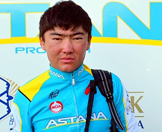 <span class="mw-page-title-main">Galym Akhmetov</span> Kazakh cyclist