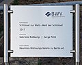 "'Schlüssel zur Welt" von Gabriele Roßkamp und Serge Petit, 2017, Gallwitzallee 1, Berlin-Lankwitz, Deutschland