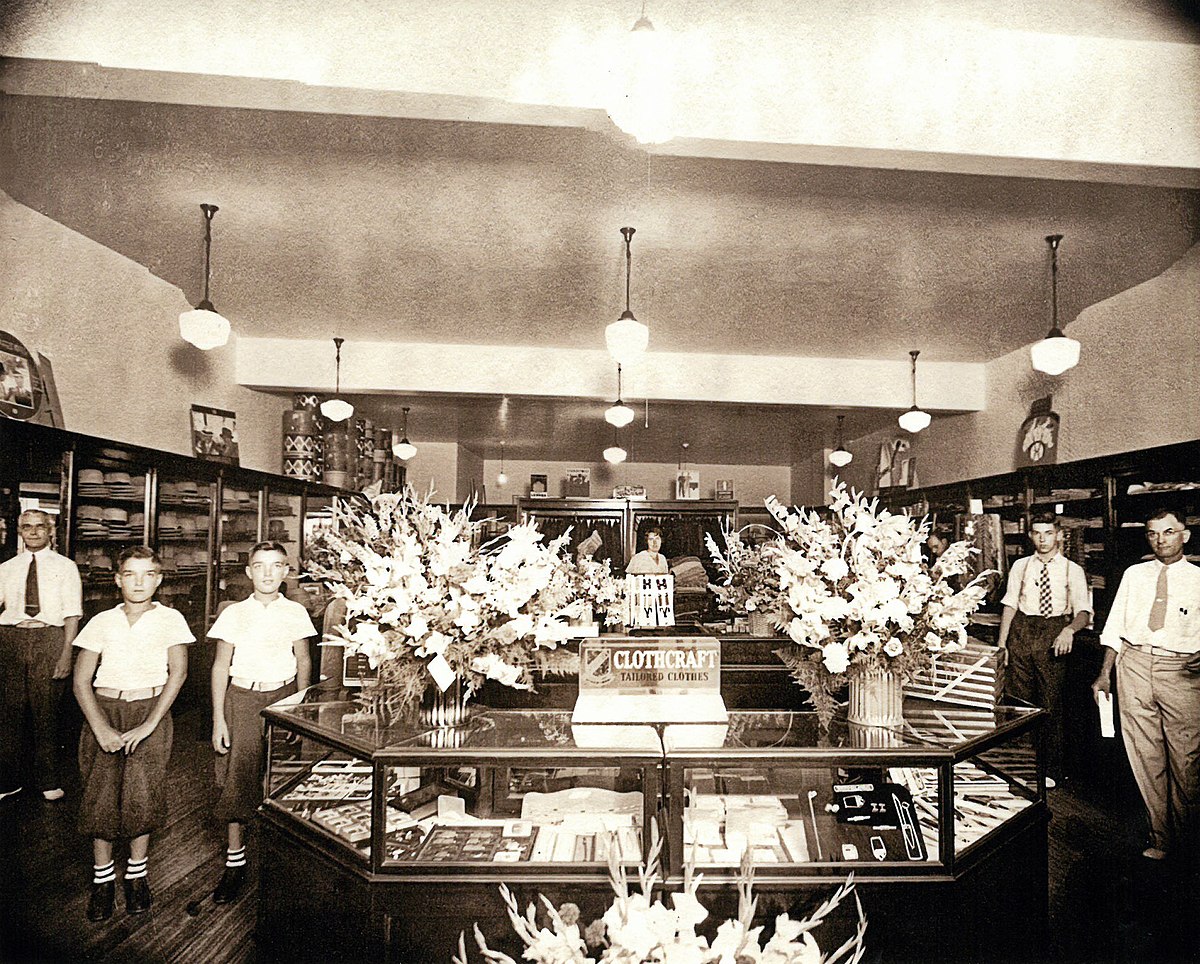 Geiger's staff in 1933